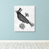 Toile Crow Steampunk (Insitu (Plancher de Bois))