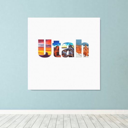 Toile Crowns of Utah (Insitu (Plancher de Bois))