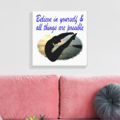 TOILE CROYEZ EN VOUS-MÊME RÊVES DE PLONGÉE (Insitu(Salon))