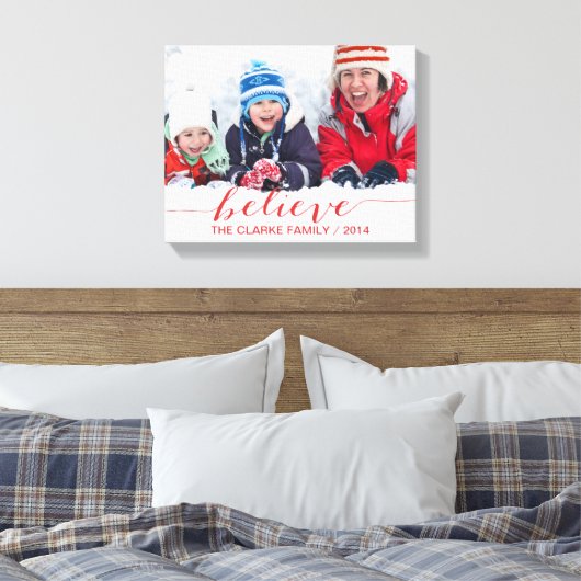 Toile Croyez Simplement Les Salutations De Fêtes (Insitu(Chambre))