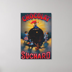 Toile Cru PosterEurope de Chocolat Suchard