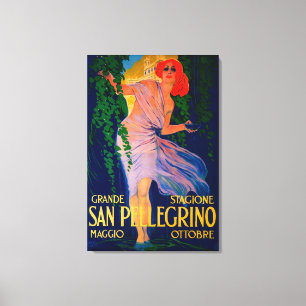 Toile Cru PosterEurope de San Pellegrino
