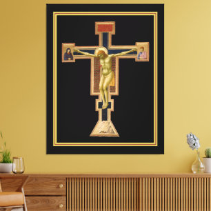 Toile Crucifix de Giotto vers 1290 - 1295 mur de sympath