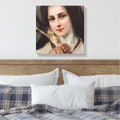 Toile Crucifix vintage St.Therese (Insitu(Chambre))