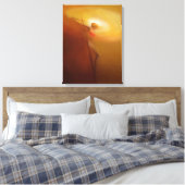 Toile Crucifixion : Christ Dessinant Tout pour Lui-même (Insitu(Chambre))