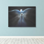 Toile Crucifixion du Christ avec l'Esprit Saint (Insitu (Plancher de Bois))