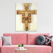 Toile Crucifixion, Ecole toscane, deuxième moitié de 12è (Insitu(Salon))