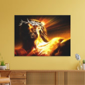 Toile Crucifixion Jésus dramatique No2 (Insitu(Salon))