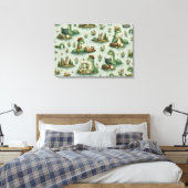 Toile Cryptides confortables Nessie Monstre du Loch Ness (Insitu(Chambre))