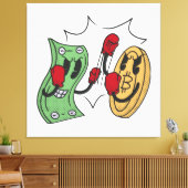 Toile Crypto Fight Club (Insitu(Salon))