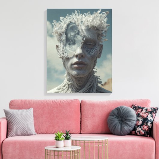Toile Crystal Portrait (Insitu(Salon))