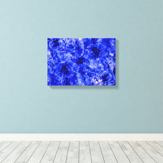 Toile Crystallié par Kenneth Yoncich (Insitu (Plancher de Bois))