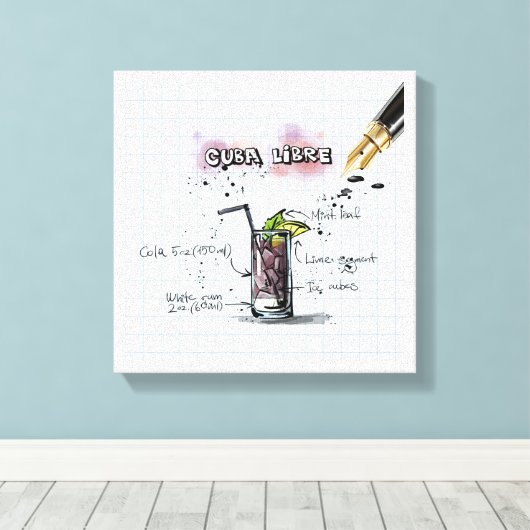 Toile Cuba Libre (Insitu (Plancher de Bois))