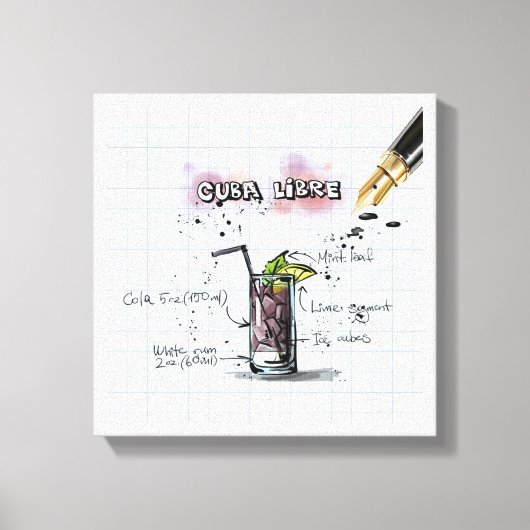 Toile Cuba Libre (Recto)