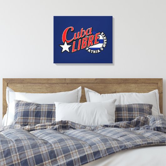Toile Cuba Libre Motto (Insitu(Chambre))