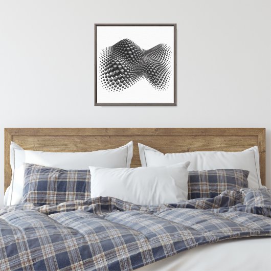 Toile Cube de métal ondulant (Insitu(Chambre))