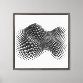 Toile Cube de métal ondulant (Recto)