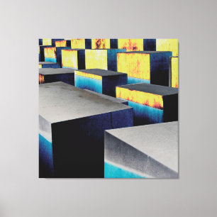 Toile Cubes colorés