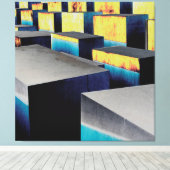Toile Cubes colorés (Insitu (Plancher de Bois))