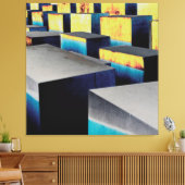 Toile Cubes colorés (Insitu(Salon))