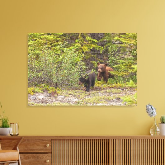 Toile Cubes d'ours (Insitu(Salon))