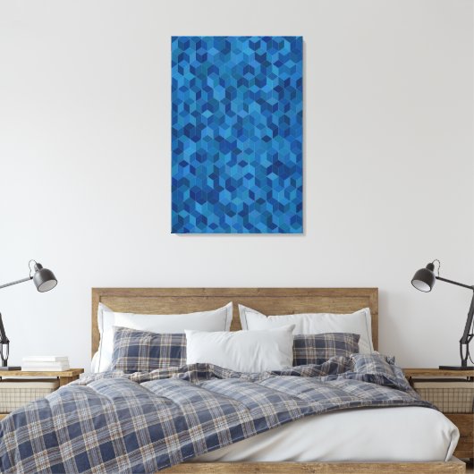 Toile Cubism Motif Canvas Abstrait Art (Insitu(Chambre))