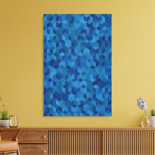 Toile Cubism Motif Canvas Abstrait Art (Insitu(Salon))