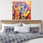 Toile Cubism Musicians Portrait (Insitu(Chambre))