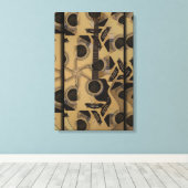 Toile Cubisme de guitare acoustique (Insitu (Plancher de Bois))