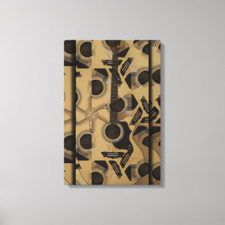 Toile Cubisme de guitare acoustique