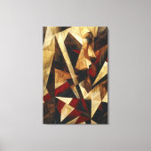 Toile Cubist Abstract Portrait (Recto)