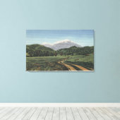 Toile Cuchara, Colorado - Vue des sommets espagnols (Insitu (Plancher de Bois))