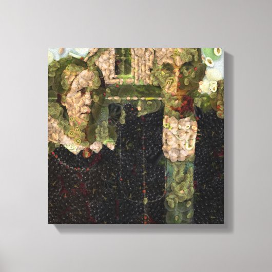 Toile Cuillère d'art gothique végétalien (Recto)