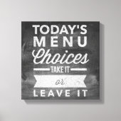 Toile Cuisine Art Canvas Imprimer (Recto)