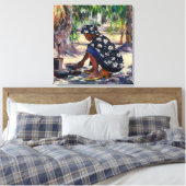 Toile Cuisine féminine 2004 (Insitu(Chambre))