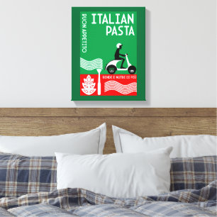 Toile Cuisine italienne
