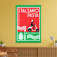 Cuisine italienne Art Mur