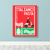 Toile Cuisine italienne Art Mur (Insitu (Plancher de Bois))