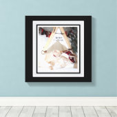 Toile Cuite Kitties Joyeux Catmas Canvas de Noël (Insitu (Plancher de Bois))