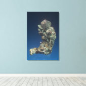 Toile Cuivre autochtone (Cu), Michigan, États-Unis (Insitu (Plancher de Bois))