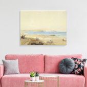 Toile Culver Cliff, Île de Wight (avec cd, stylo et encr (Insitu(Salon))