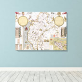 Toile Cumberland et l'ancienne ville de Carlile (Insitu (Plancher de Bois))