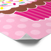 Toile Cupcake Crème Whiam Impression (Coin)