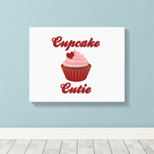 Toile Cupcake Cutie (Insitu (Plancher de Bois))