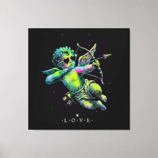 Toile Cupi of Love Neon (Recto)