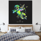 Toile Cupi of Love Neon (Insitu(Chambre))