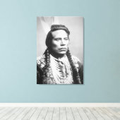 Toile Curley, de la tribu Crow, l'un des scouts de Custe (Insitu (Plancher de Bois))