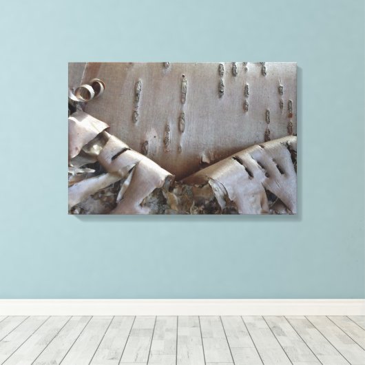 Toile Curly Birch Bark Tree Rustic (Insitu (Plancher de Bois))