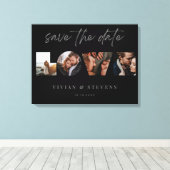 Toile Custom 4 Love Photos College Anniversaire (Insitu (Plancher de Bois))