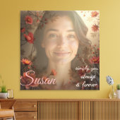 Toile Custom Portrait for Her – Personalized Photo Gift (Insitu(Salon))